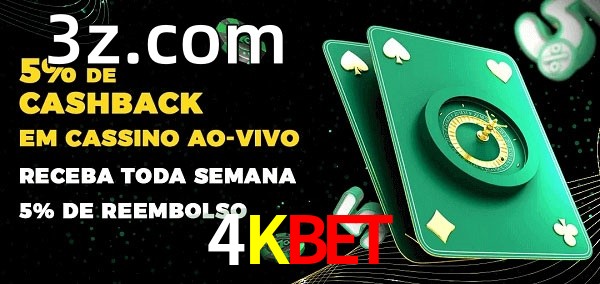 Promoções do cassino ao Vivo 4KBET